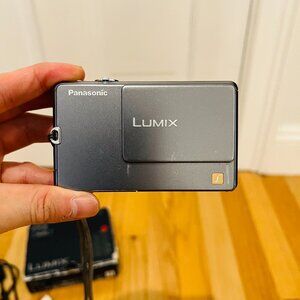 Vintage Panasonic Lumix Digital Camera Bundle Set